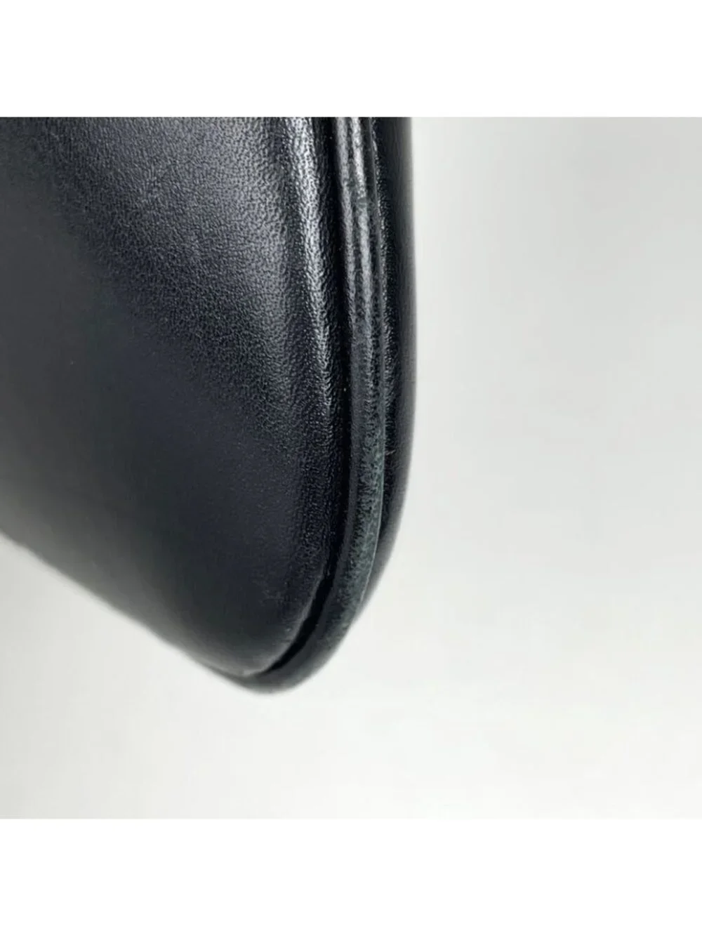 Gucci GG Pattern Shoulder Bag Sherry Line Web Bag Canvas Black White - Picture 3 of 8